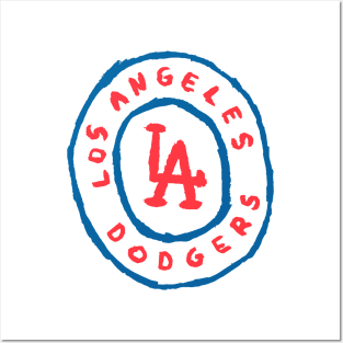 Los Angeles Dodgeeeers 02 Posters and Art